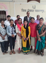 Women entrepreneurs onboarded as Bank Sakhi at Zila Panchayat Narayanpur